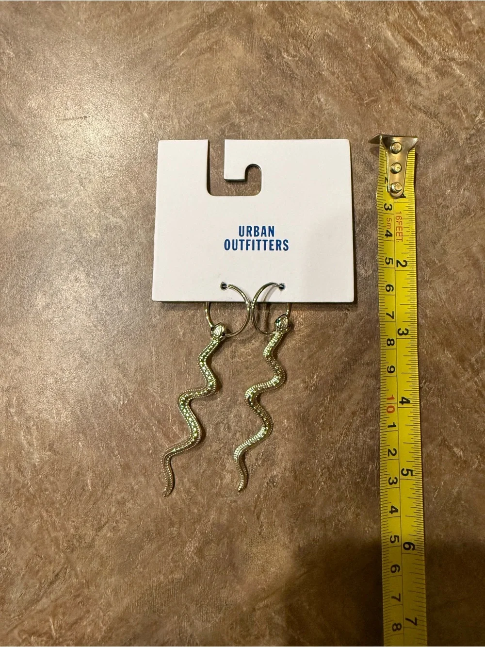 Snake Charm Hoop Earring